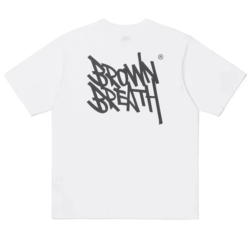 Streetwear Brand Tags - T-shirt blanc avec logo TAG OG,