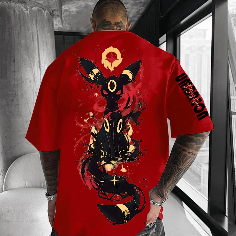 Good Streetwear Brand - Pokémon Co-marqué imprimé T-shirt 2025 été