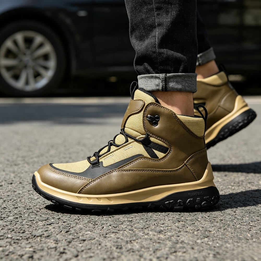 Baskets montantes en cuir pour - Streetwear Brand Designer avis et prix