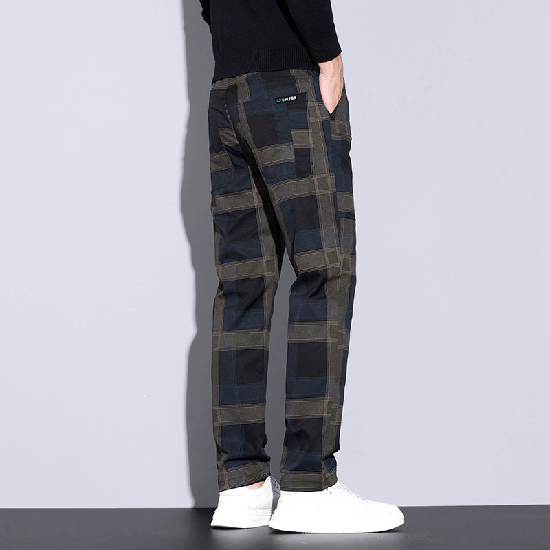 Pantalon à carreaux pour homme - Streetwear Brand Tags avis et prix