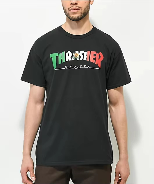T-shirt en coton avec logo du  - Streetwear Brand Mexico avis et prix