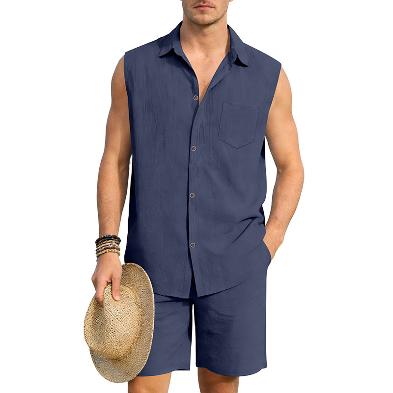 Ensemble chemise sans manches  - Streetwear Brand Tags avis et prix