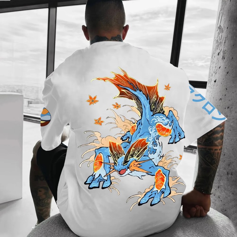 Pokémon Co-marqué imprimé T-sh - Good Streetwear Brand avis et prix
