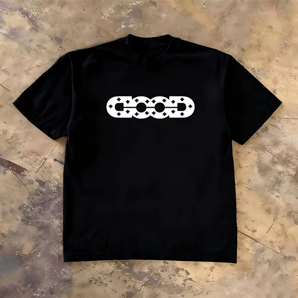 T-shirt en coton avec logo GOO - Good Streetwear Brand avis et prix