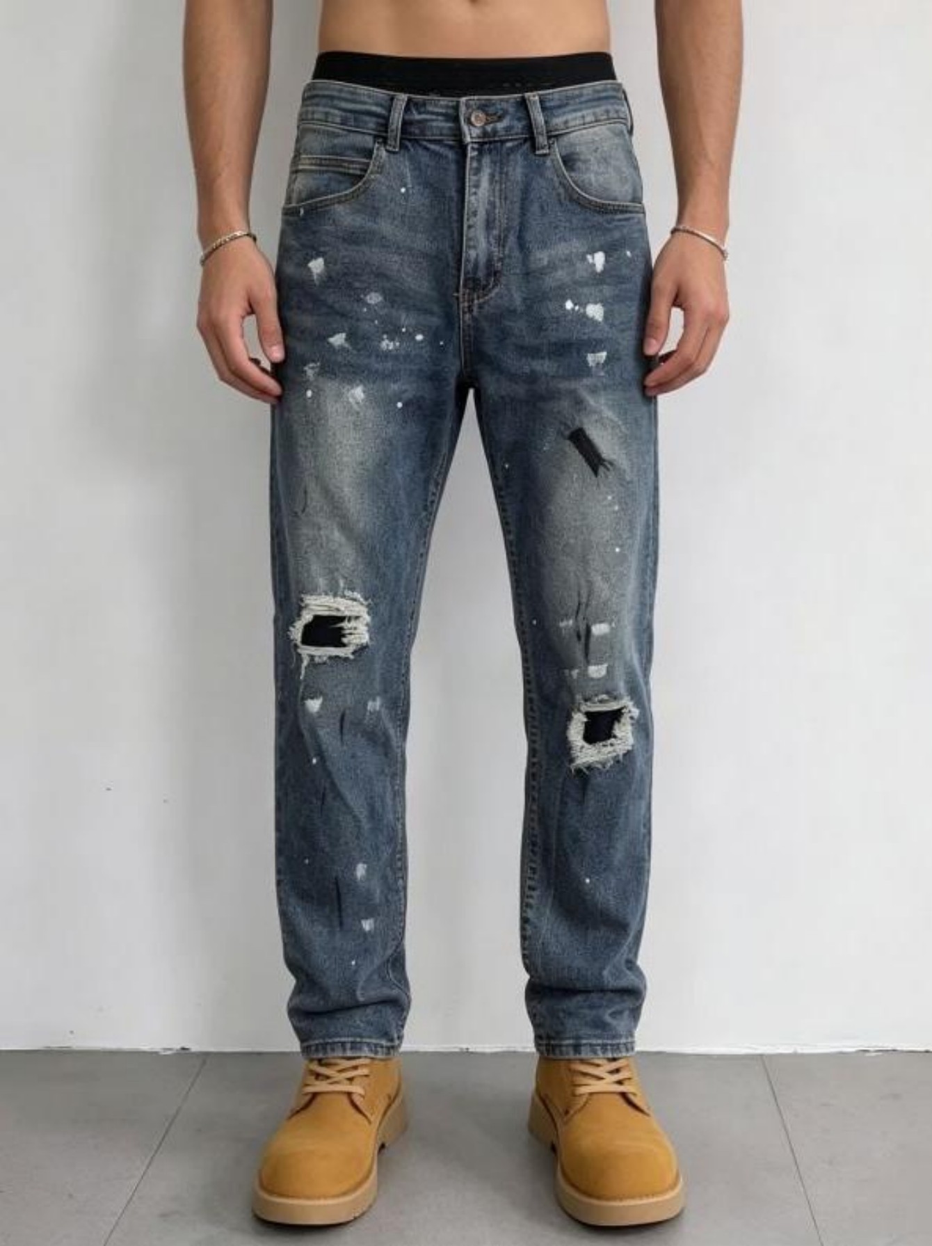 【HME】Jeans pour hommes |   Pan - Streetwear Brand Tags avis et prix