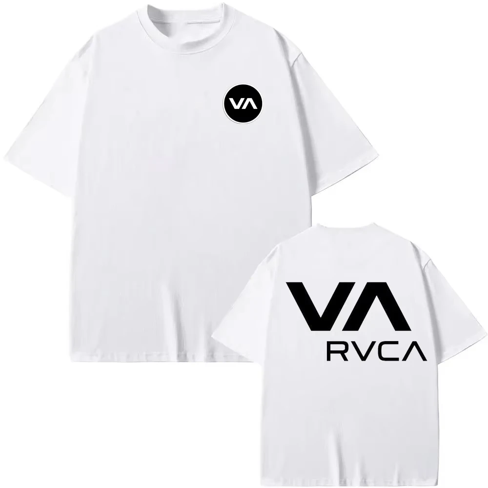 T-shirt RVCA noir en coton pou - Streetwear Brand Designer avis et prix